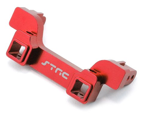 Aluminum Heavy Duty Rear Bumper Mount Red for TRX-4 (STRST8237RR)