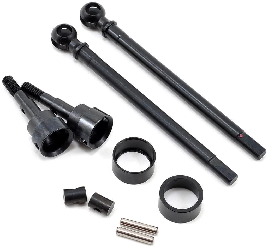 Carbon Steel Universal Driveshaft for SCX10 (STRSTA30464BK)