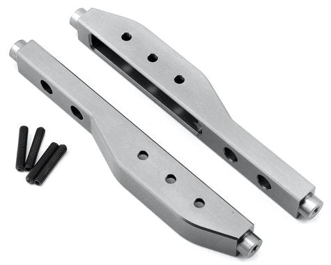 Aluminum Heavy Duty Rear Lower Suspension Link Set Silver for Yeti (STRSTA31109LS)