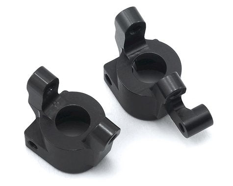 Brass Front C-Hubs Black for SCX10 II (2) (STRSTA31382BR)