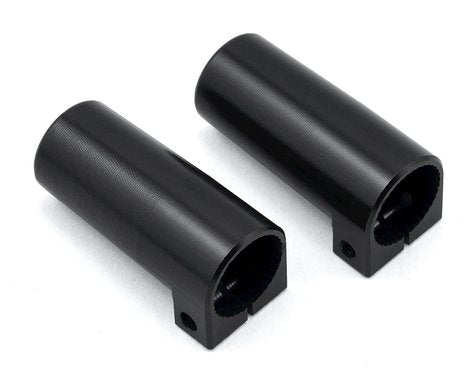 Brass Rear Lockouts Black for SCX10 II (2) (STRSTA31383BR)