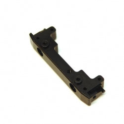 Aluminum Front Bumper Mount/Chassis Brace Black for SCX10 II (STRSTA31392JBK)