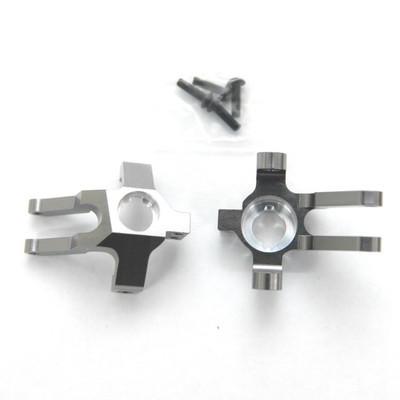 Aluminum Steering Knuckless Gunmetal for Wraith (2) (STRSTA80061GM)