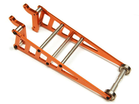 Aluminum Wheelie Bar Kit with Dual or Single Wheel Option Orange for DR10 (STRSTC71071O)