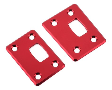 Aluminum Chassis Protector Plates Red for Outcast 6S (STRSTR320188R)