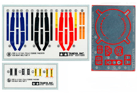 1/20 Seat Belt Set F (TAM12638)