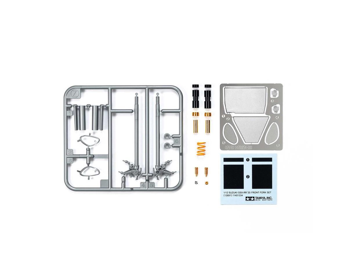 1/12 2020 Suzuki GSX-RR Front Fork Motorcycle Detail Set (TAM12691)