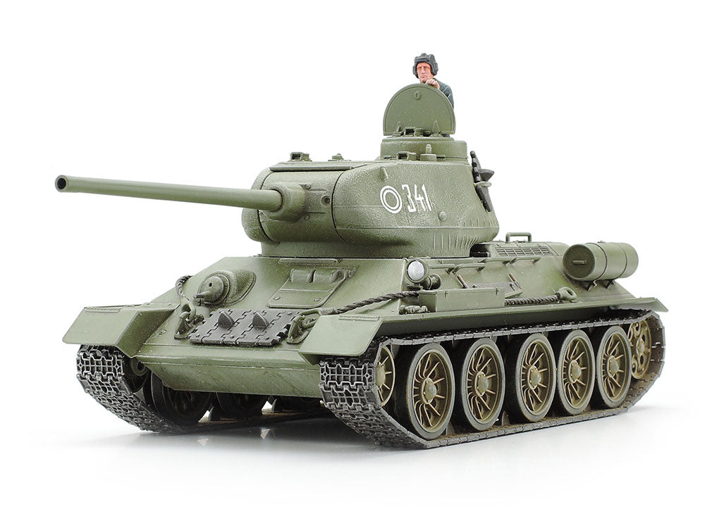 1/48 Russian Medium Tank T-34-85 Plastic Model Kit (TAM32599)