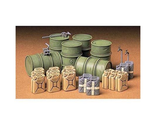 1/35 German Fuel Drum Set Plastic Model Kit (TAM35186)