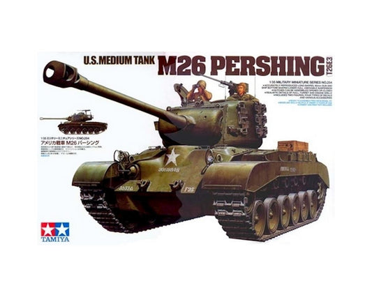 1/35 US M26 Pershing Tank Plastic Model Kit (TAM35254)