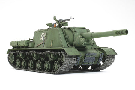 1/35 JSU152 Tank with Self-Propelled Gun Plastic Model Kit (TAM35303)