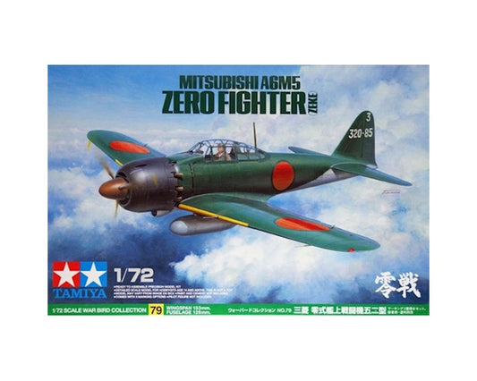 1/72 A6M5 Zeke Zero Fighter Plastic Model Kit (TAM60779)