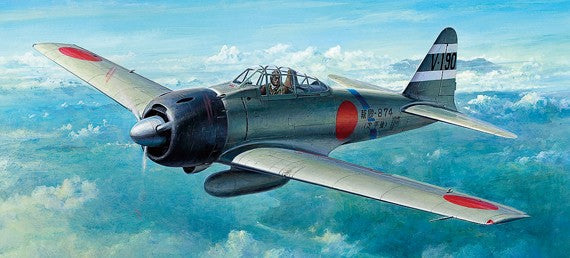 1/72 A6M3 Mod 32 (Hamp) Zero Fighter Plastic Model Kit (TAM60784)