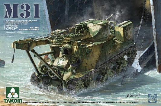 1/35 US M31 Tank Recovery Vehicle Plastic Model Kit (TAO2088)