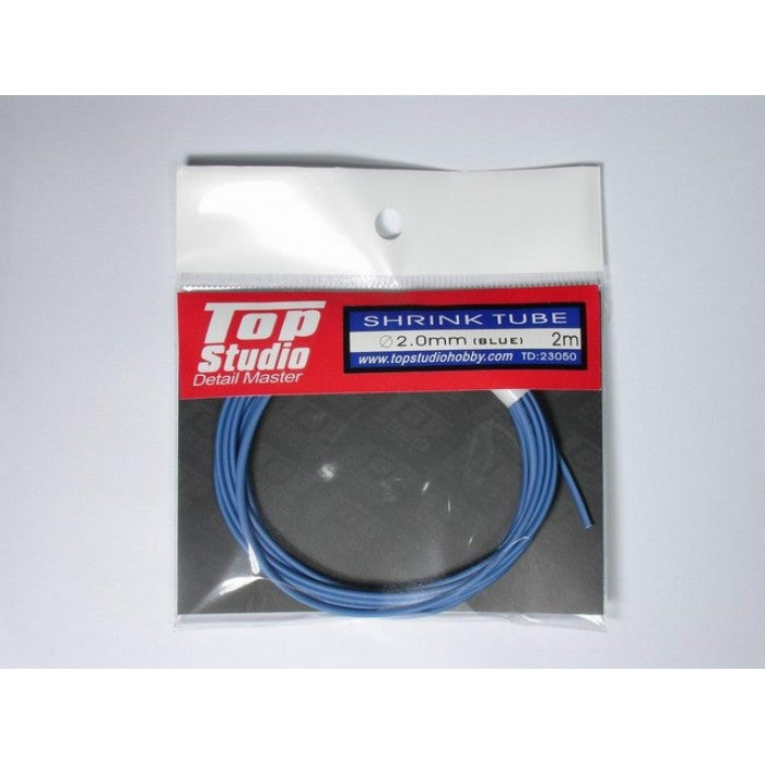 Blue Shrink Tube 2mm for Plastic Model Detailing (TPSTD23050)