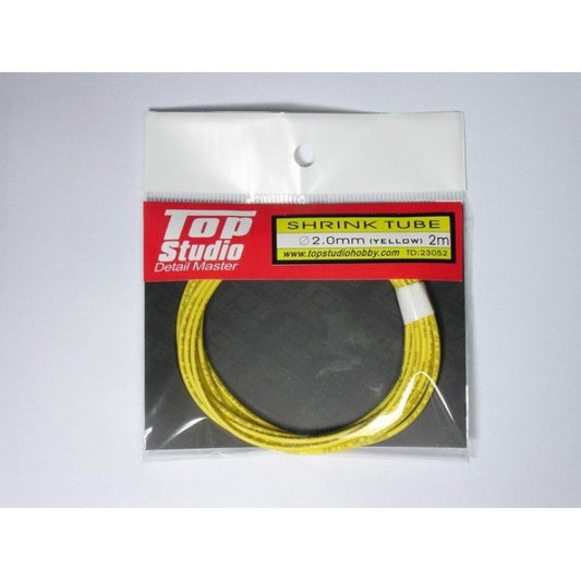 Yellow Shrink Tube 2mm for Plastic Model Detailing (TPSTD23052)