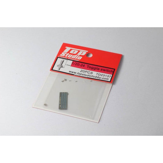 Toggle Switch for 1/20-1/24 Plastic Model Detailing (TPSTD23137)