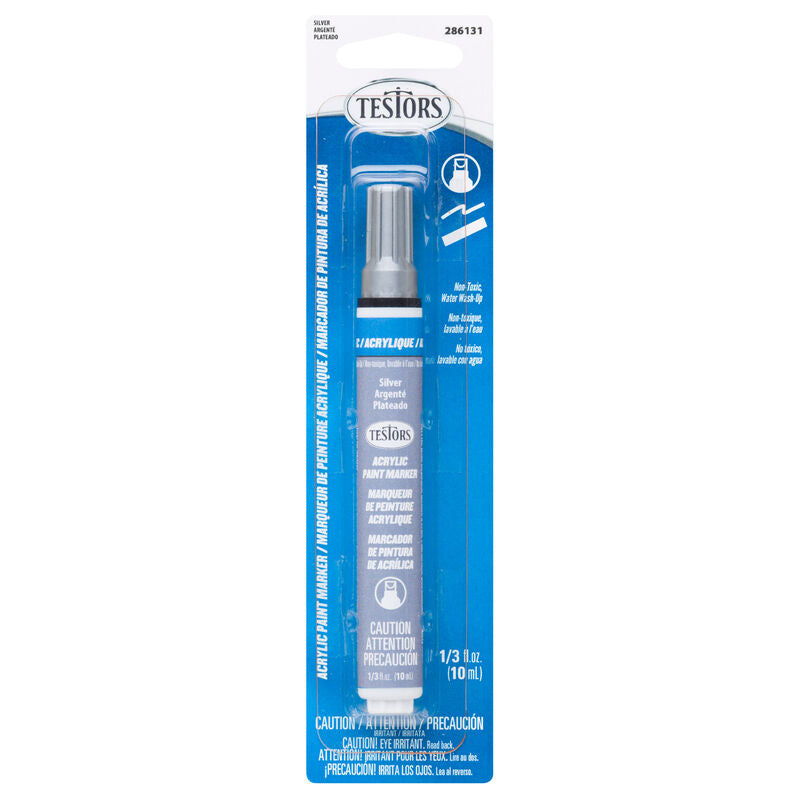 Silver Acrylic 10ml Paint Marker (TES286131)