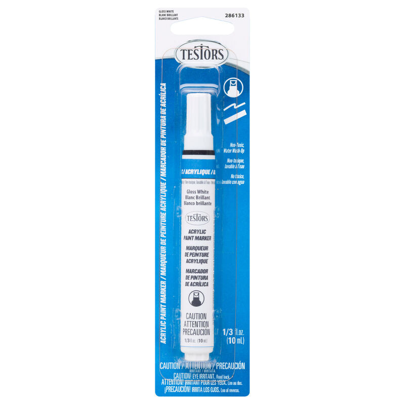 Gloss White Acrylic 10ml Paint Marker (TES286133)