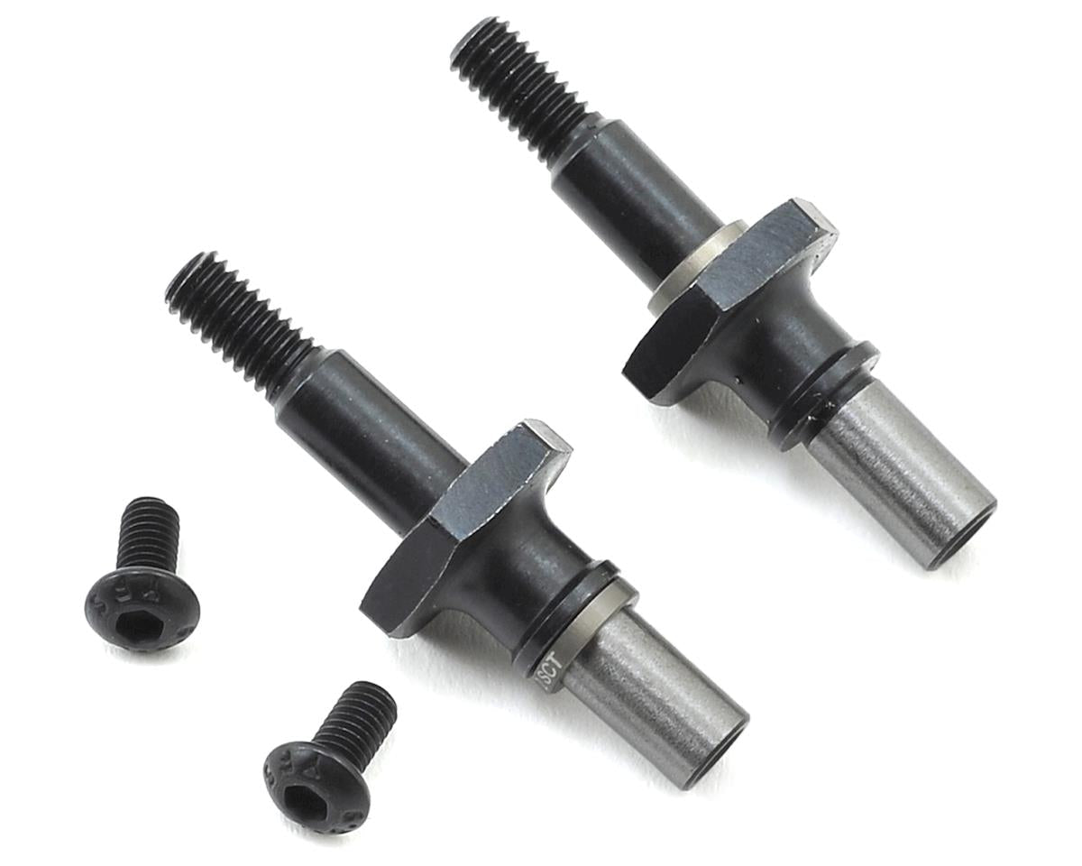 Front Axle Set 12mm Hex for 22T 3.0 (2) (TLR232062)