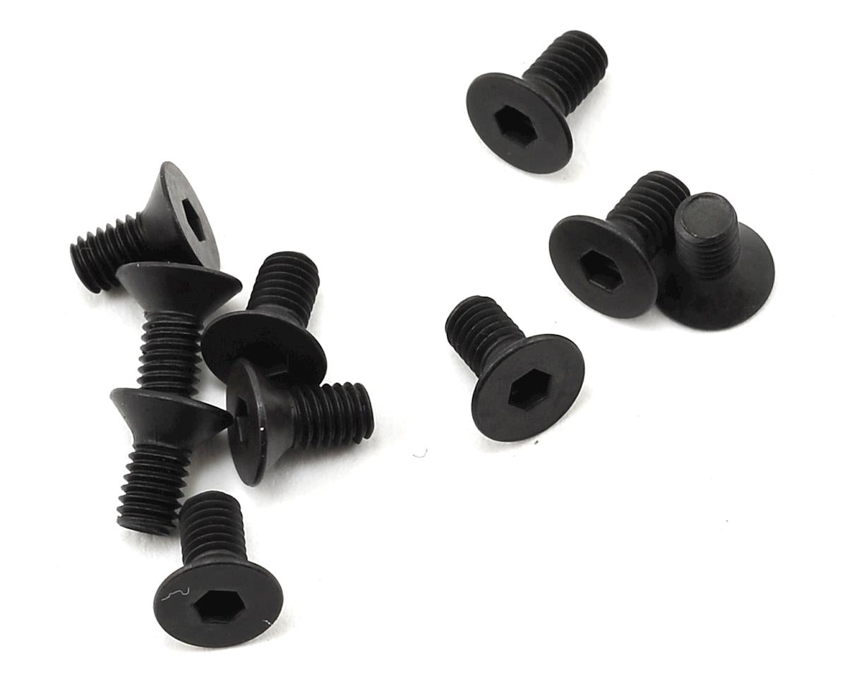 Flathead Screws 3x6mm (10) (TLR235008)