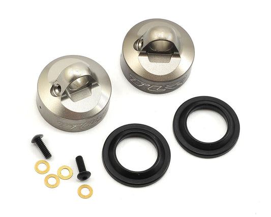 Aluminum Bleeder Shock Caps 16mm (TLR243034)