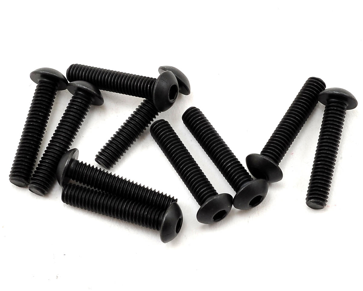 Buttonhead Screws 4x20mm (10) (TLR255009)