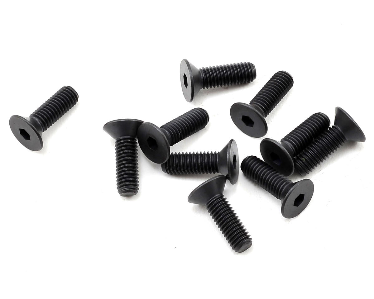 Flathead Screws 5x16mm (10) (TLR255027)