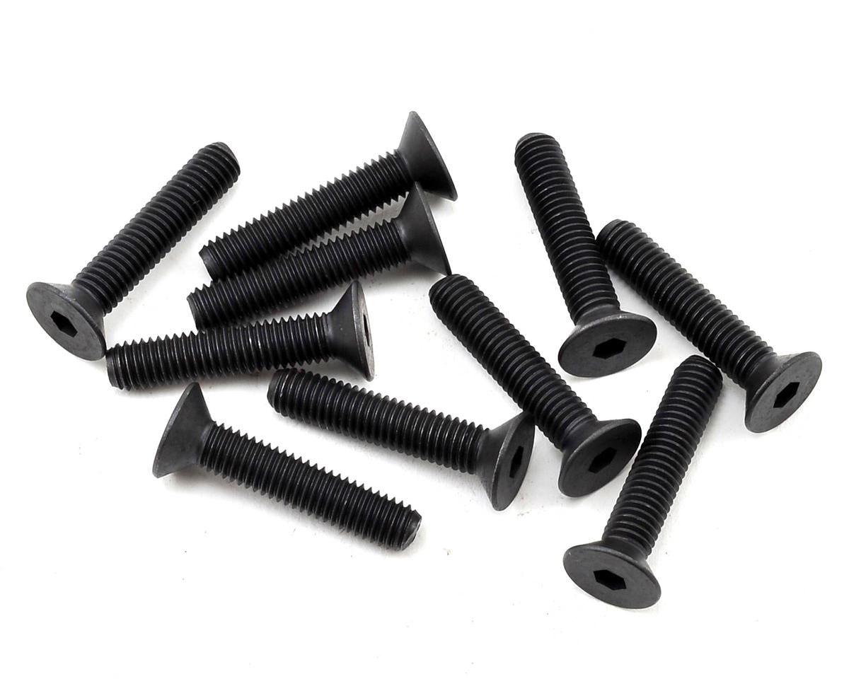 Flathead Screws 5x25mm (10) (TLR255029)