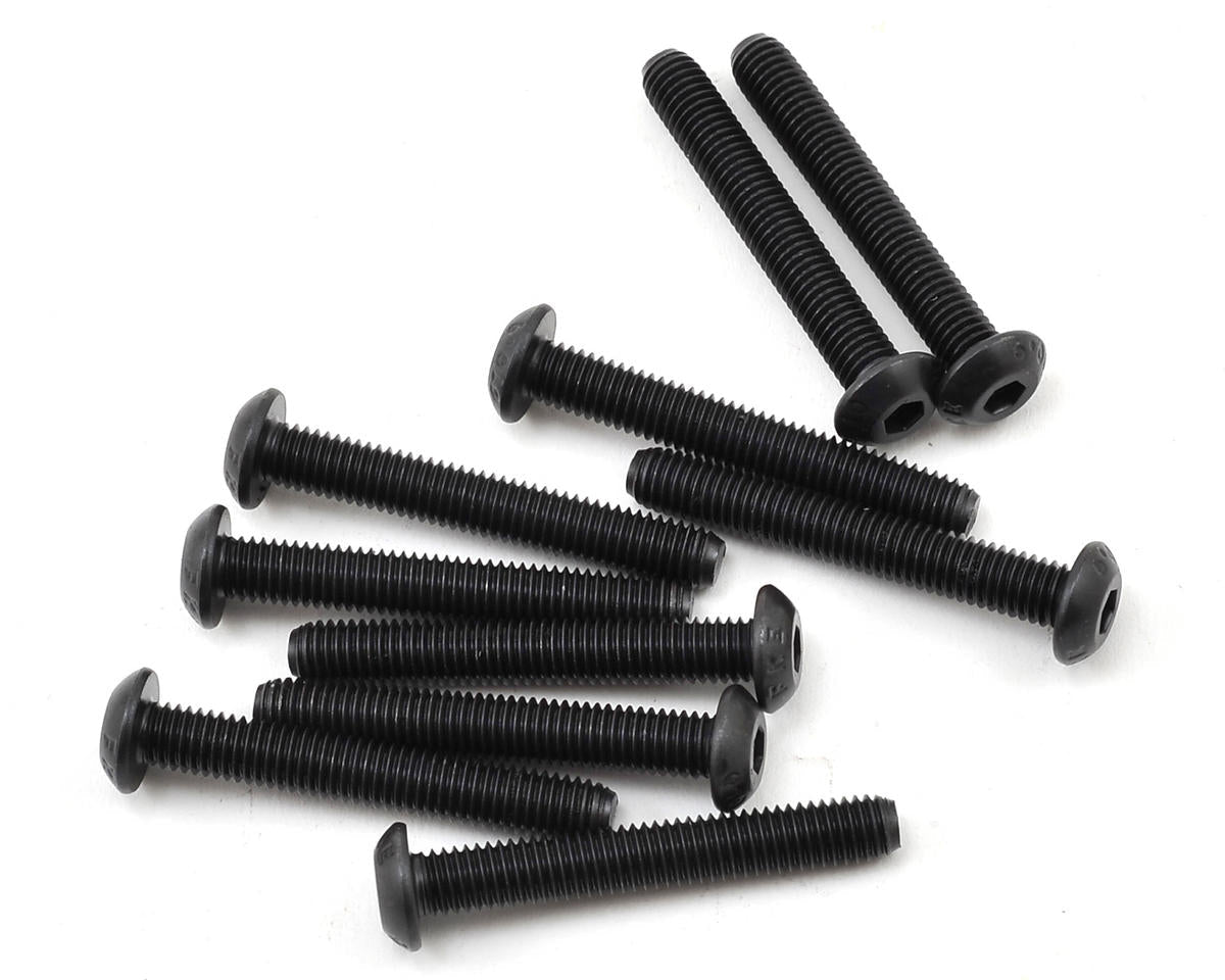 Buttonhead Screws 5x35mm (10) (TLR255031)