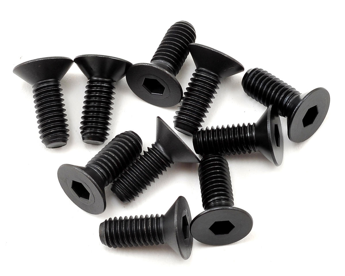 Flathead Screws 6x15mm (10) (TLR255037)