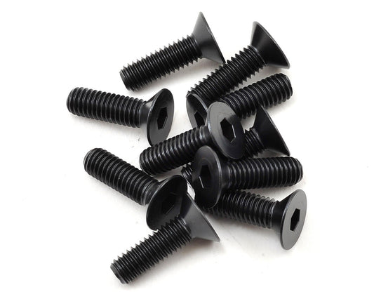 Flathead Screws 6x20mm (10) (TLR255038)