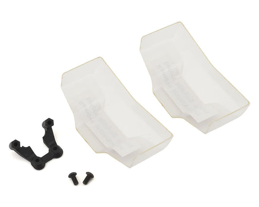Low Front Clear Wing with Mount (2) (TLR330010)