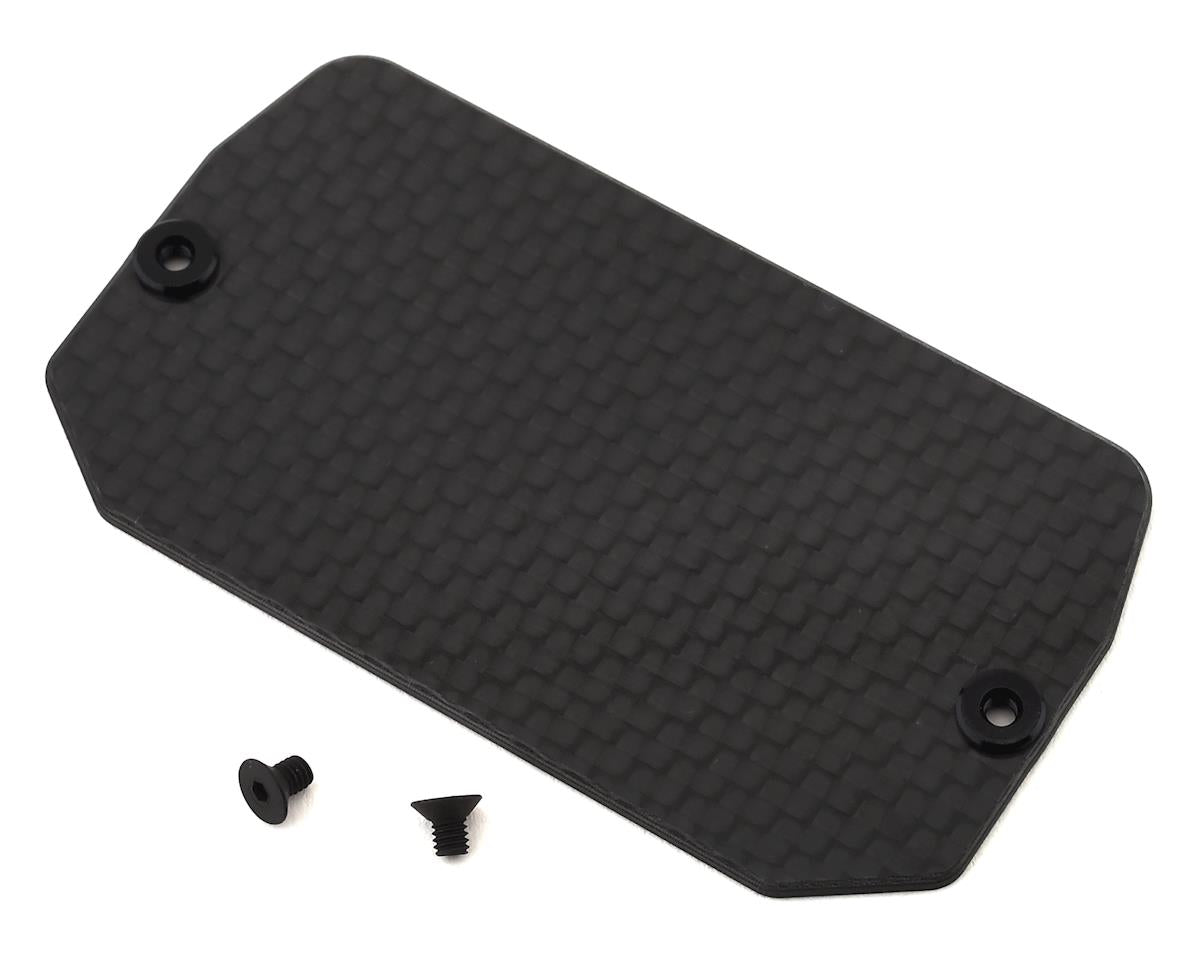 Carbon Electronics Mounting Plate for 22 5.0 (TLR331038)