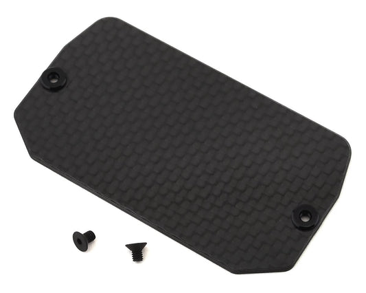 Carbon Electronics Mounting Plate for 22 5.0 (TLR331038)