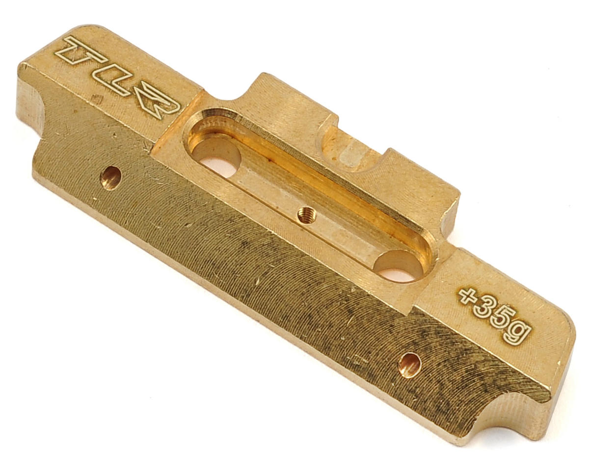 Brass Weighted Mid Motor Hinge Pin Brace 35g (TLR334018)