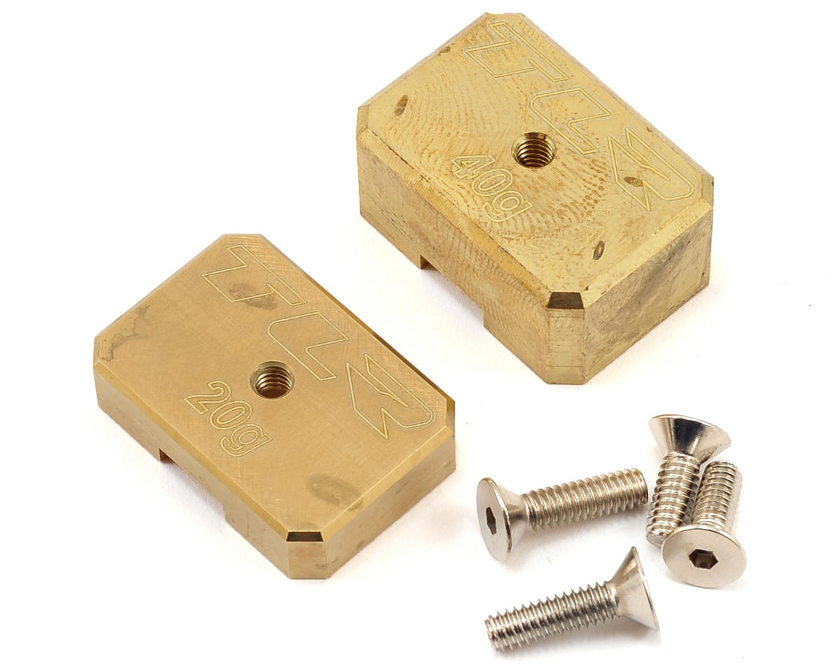 Brass Brass Weight System 20g/40g for 8IGHT-T 3.0 (TLR341001)