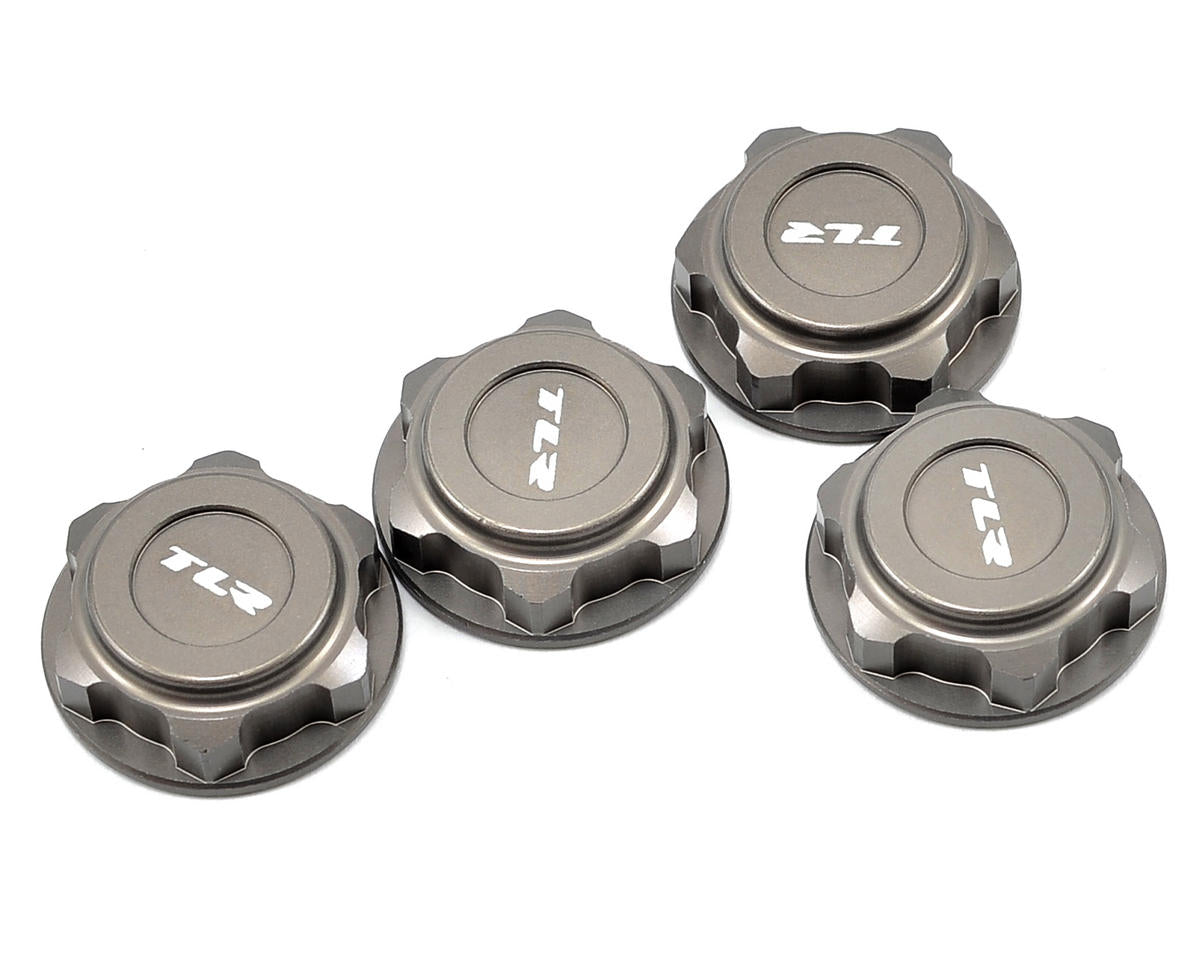 Aluminum Covered Wheel Nuts 17mm for 8IGHT/8IGHT-T 2.0 (TLR3538)