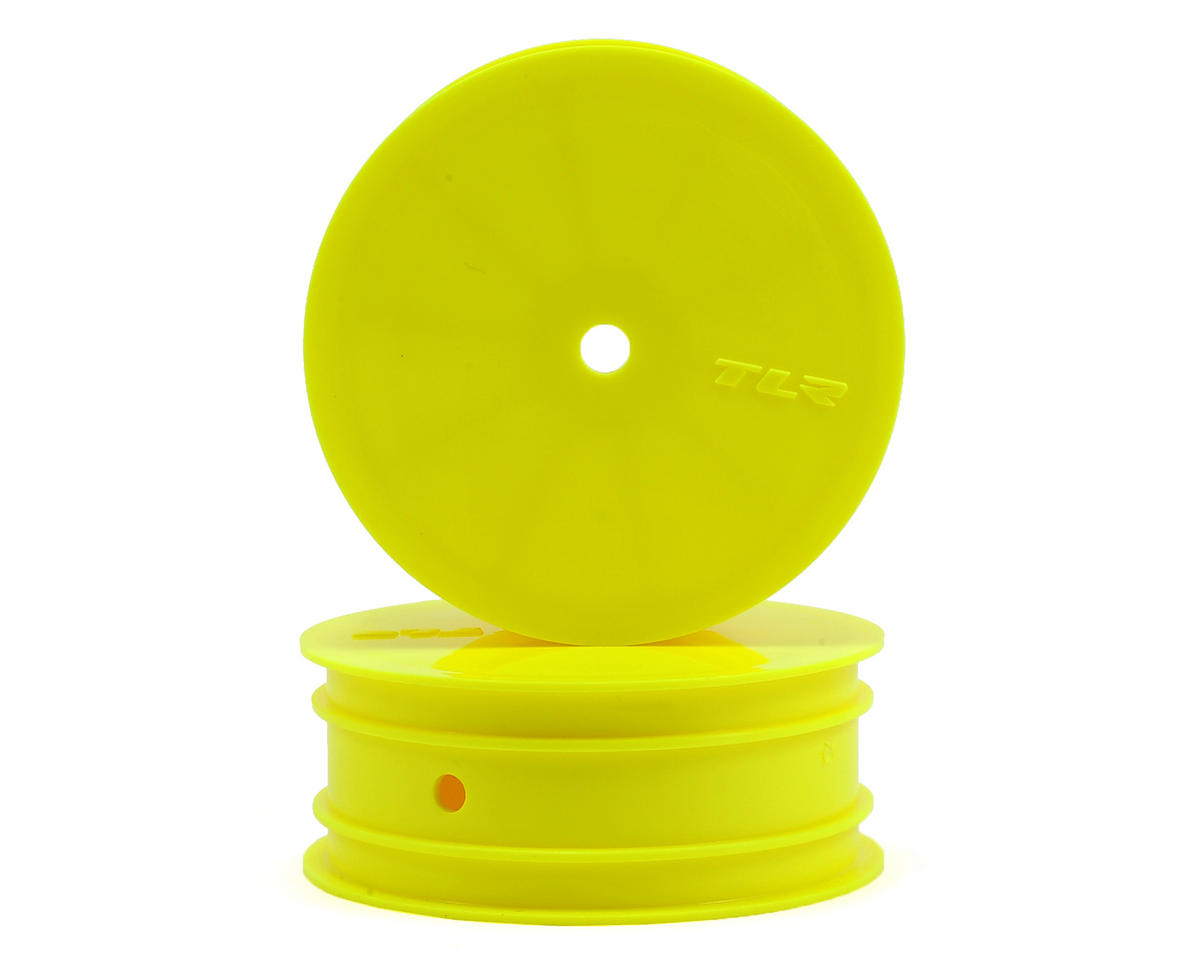 2.2" Front Yellow Wheel for 22 3.0 (2) (TLR43010)