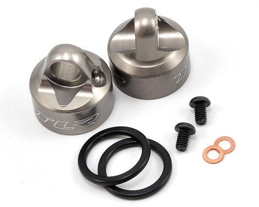 Aluminum Bleeder Shock Caps for 22/22T (2) (TLR5065)