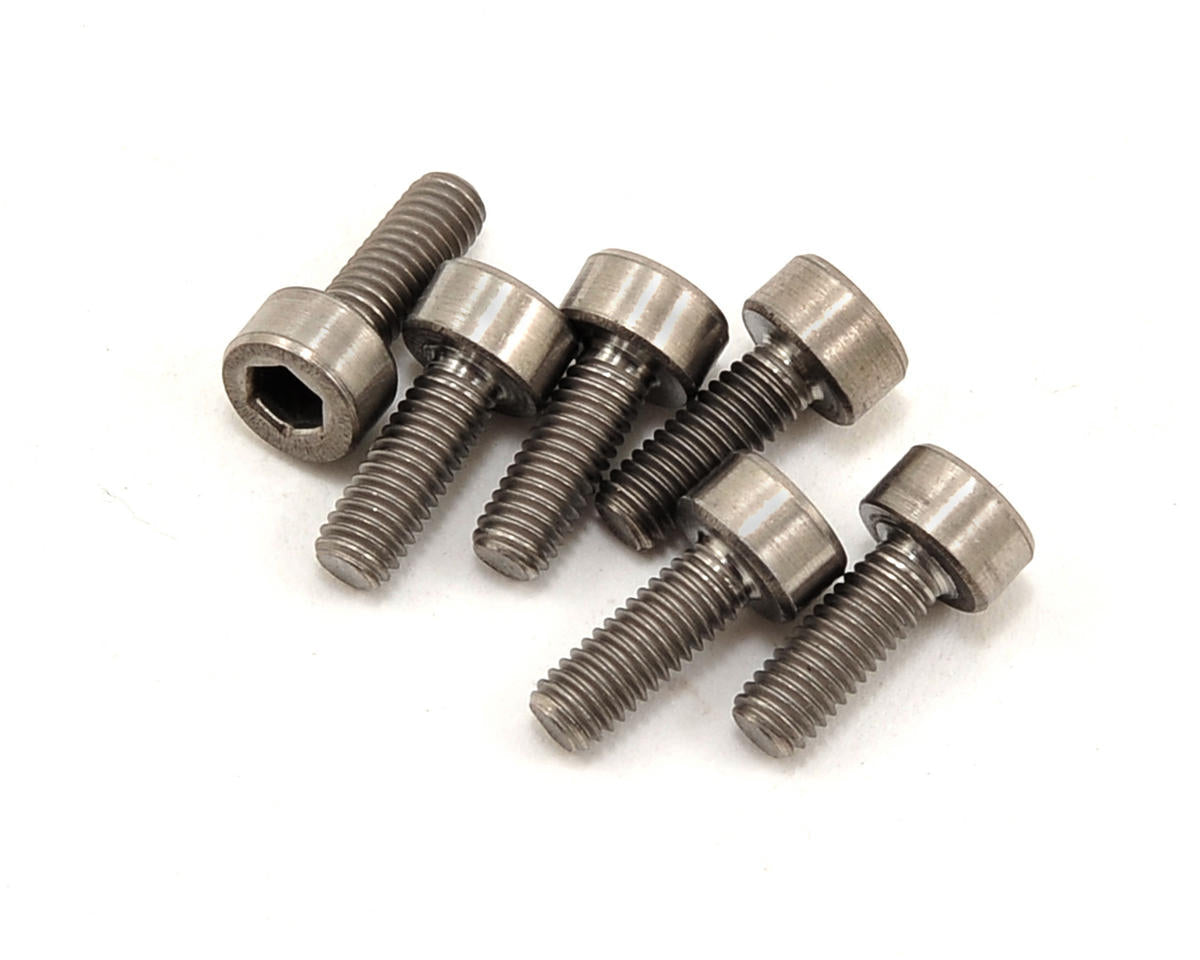 Titanium Caphead Screws 3x8mm (6) (TLR5851)