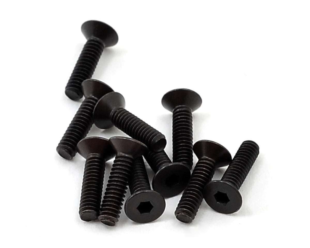 Flathead Screws 2x8mm (10) (TLR5958)