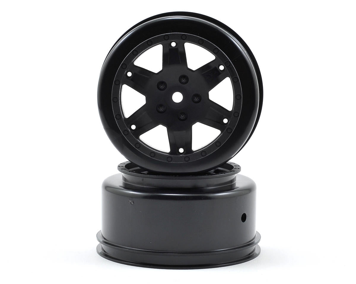 2.2/3.0 SCT Black Wheel for 22SCT (2) (TLR7011)