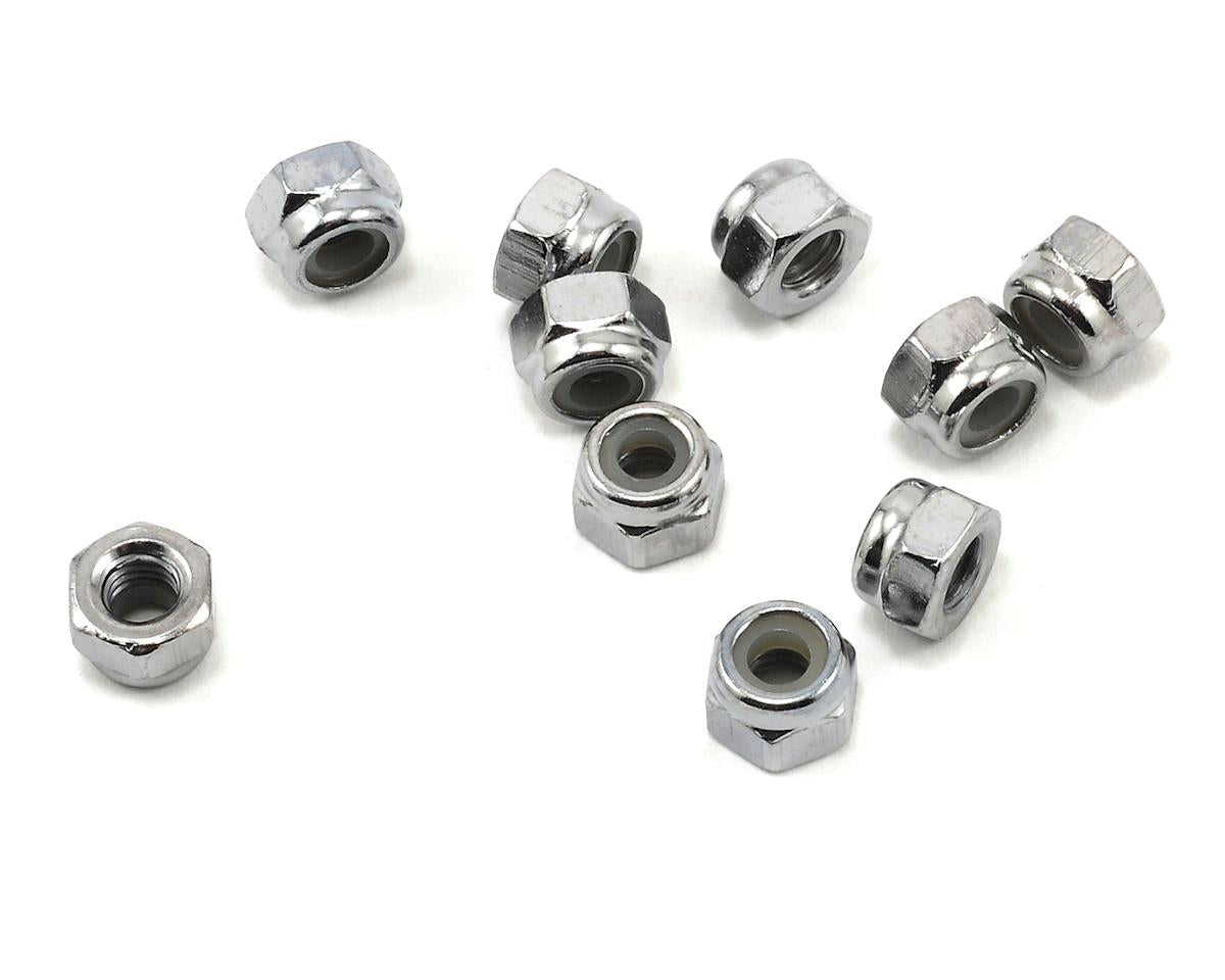 Nylon Lock Nuts 4mm (10) (TRA1747)