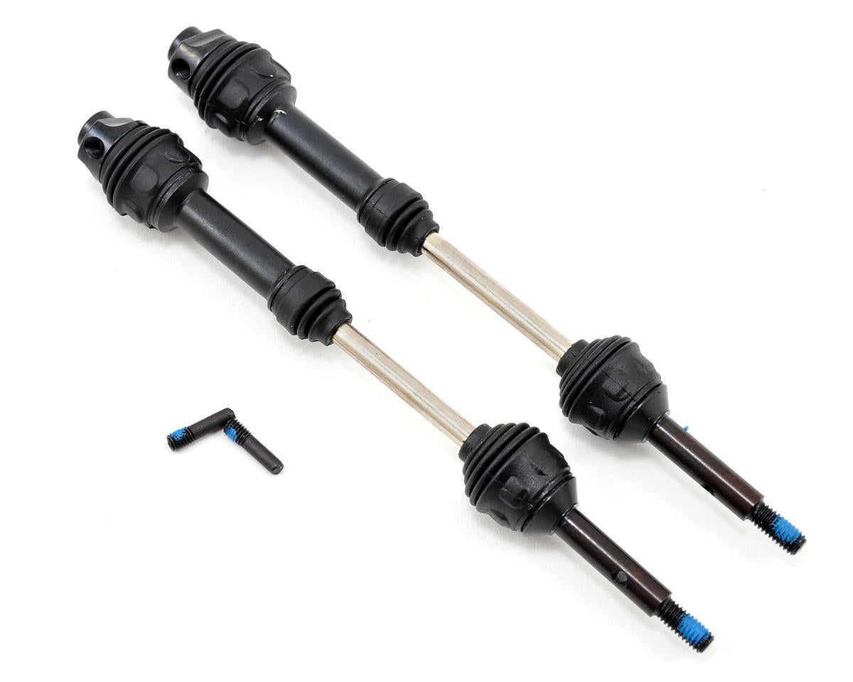 Steel Rear CV Driveshafts for Rustler/Stampede (2) (TRA1951R)