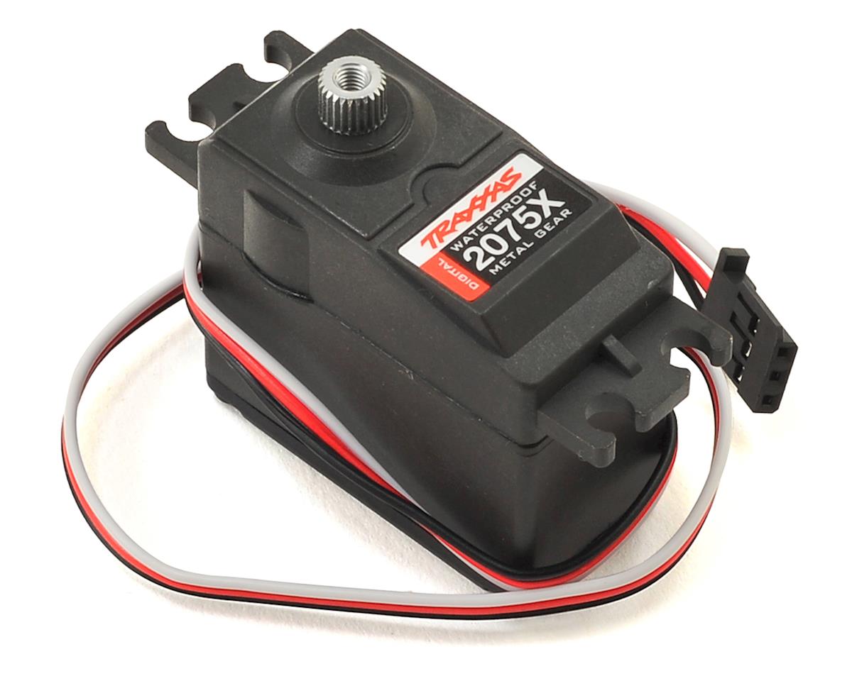 Metal Gear High Torque Waterproof Digital Standard Servo (125oz/in|0.17sec/60-Degrees) (TRA2075X)