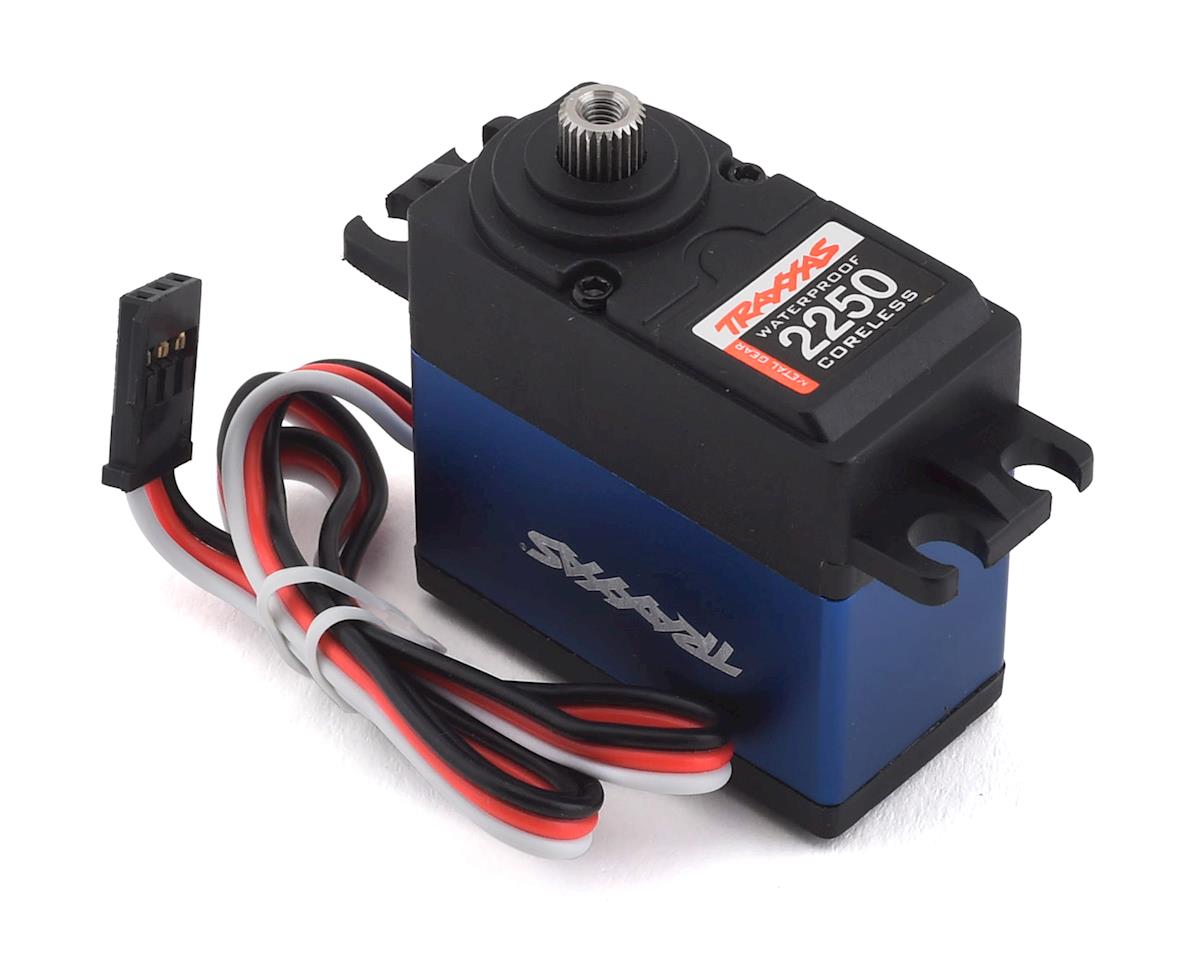 Metal Gear High Torque Waterproof Coreless Standard Servo (330oz/in|0.19sec/60-Degrees) (TRA2250)