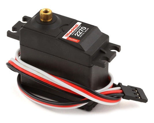 Metal Gear High Torque Waterproof Standard Servo (236oz/in|0.175sec/60-Degrees) (TRA2270)