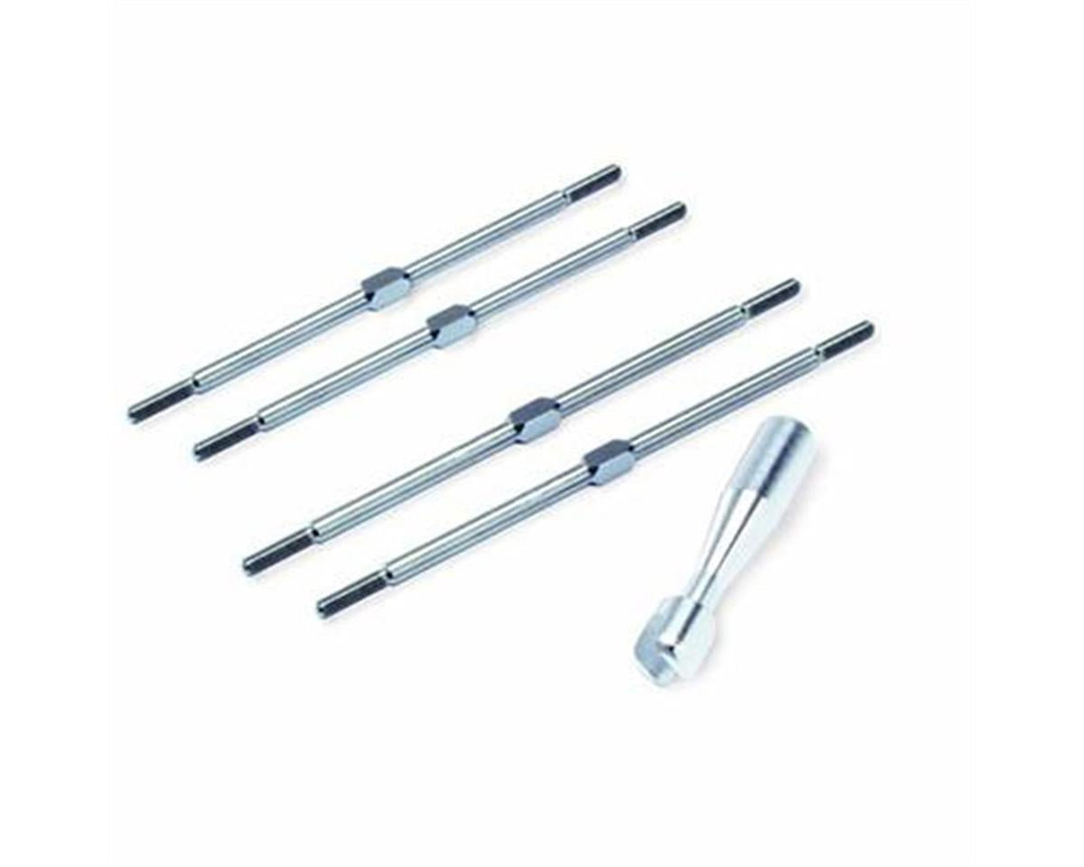 Titanium Turnbuckles 94mm for E-Maxx/T-Maxx (2) (TRA2338X)