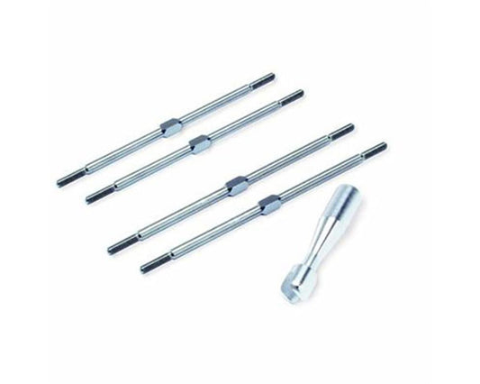 Titanium Turnbuckles 94mm for E-Maxx/T-Maxx (2) (TRA2338X)